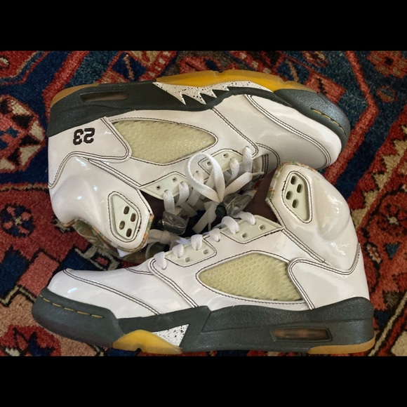 Air Jordan 5 retros  size 8 no box lightly used - Picture 2 of 8